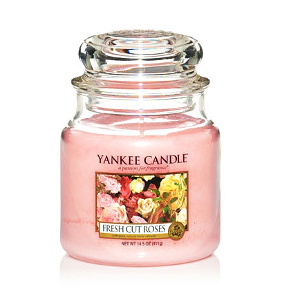 фото Аромасвеча в банке свежесрез розы 1038356e yankee candle