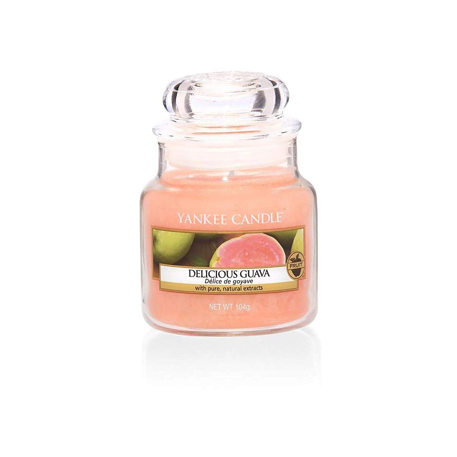 фото Ароматическая свеча yankee candle маленькая ароматная гуава 104 г