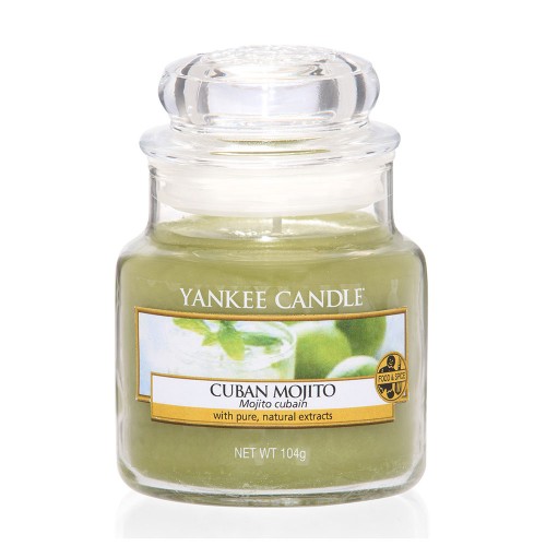 фото Ароматическая свеча yankee candle маленькая кубинское мохито 104 г