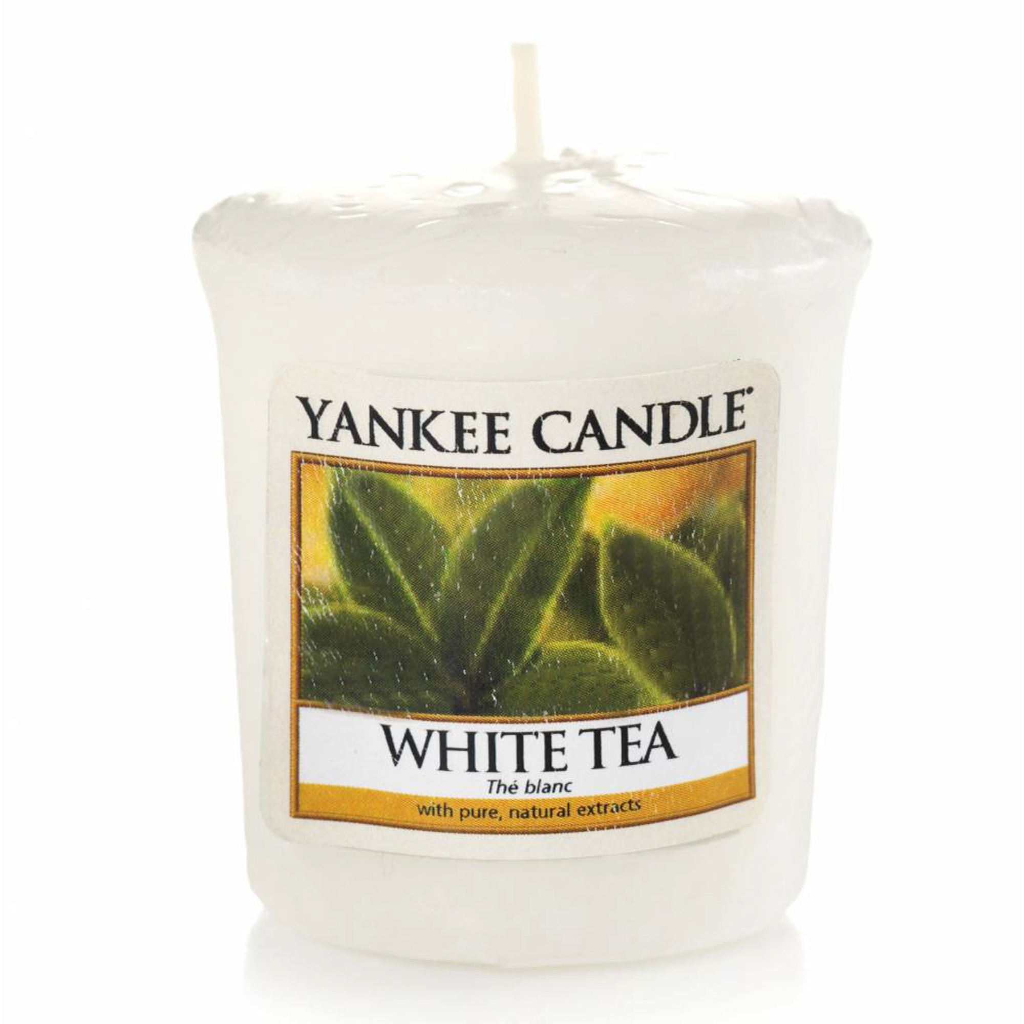 фото Аромасвеча для подсвечника yankee candle белый чай 49 г