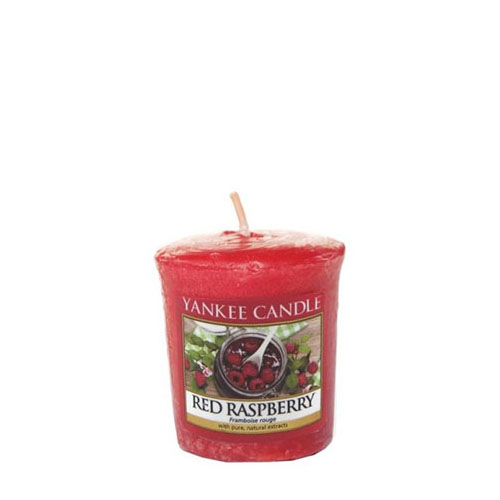 фото Аромасвеча для подсвечника yankee candle красная малина 49 г