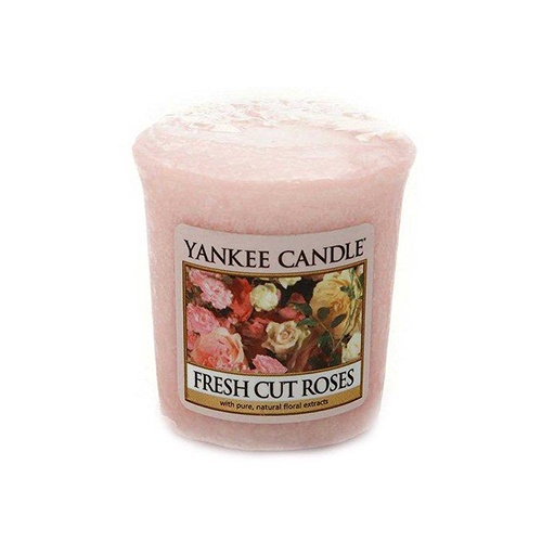 фото Аромасвеча для подсвечника yankee candle свежесрезанные розы 49 г