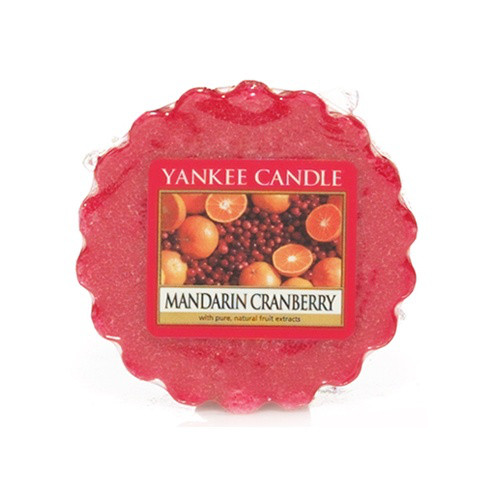 фото Ароматическая свеча-тарталетка yankee candle мандарин и клюква 22г