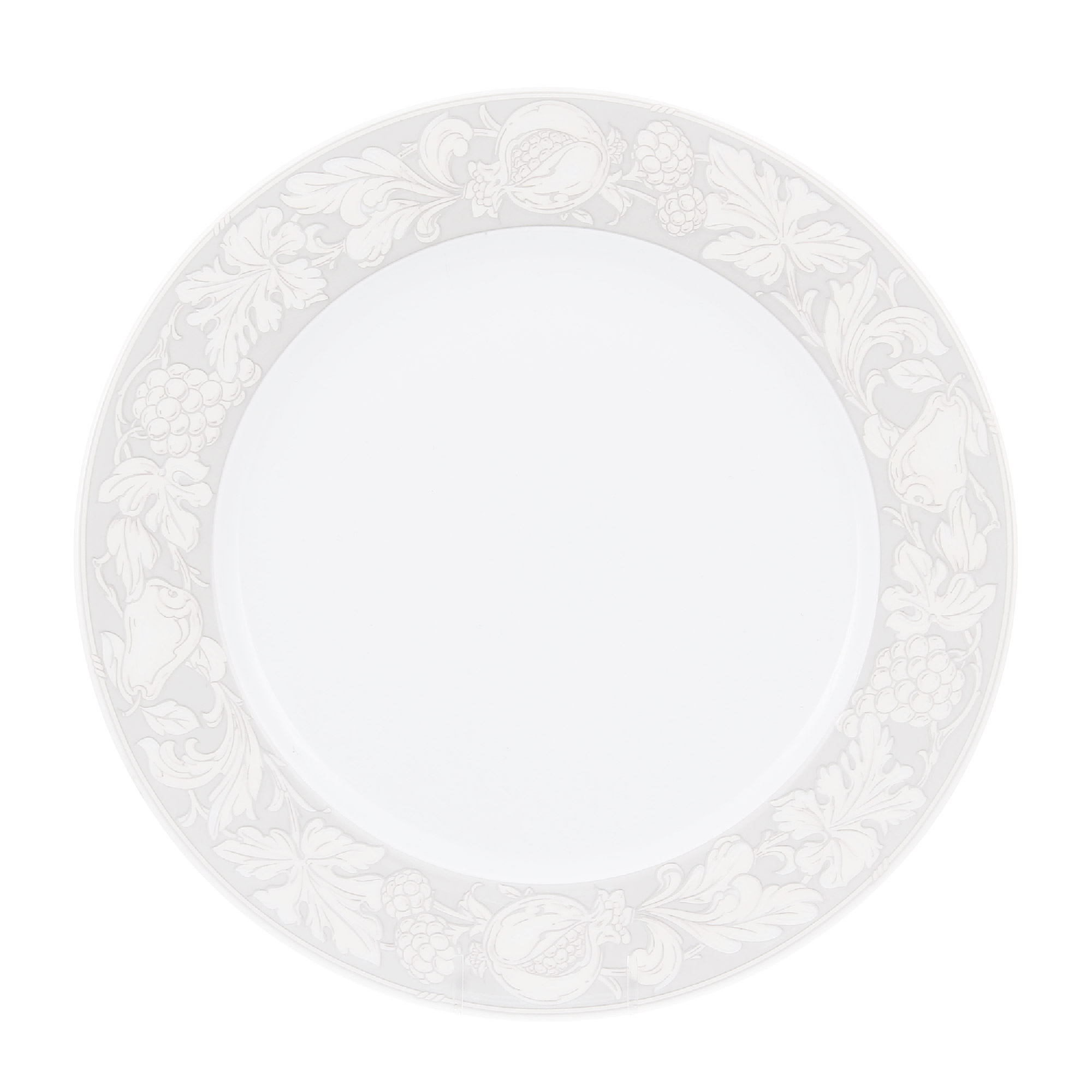 Тарелка Porcelaine du reussy sancerre 31.5 см декор solene