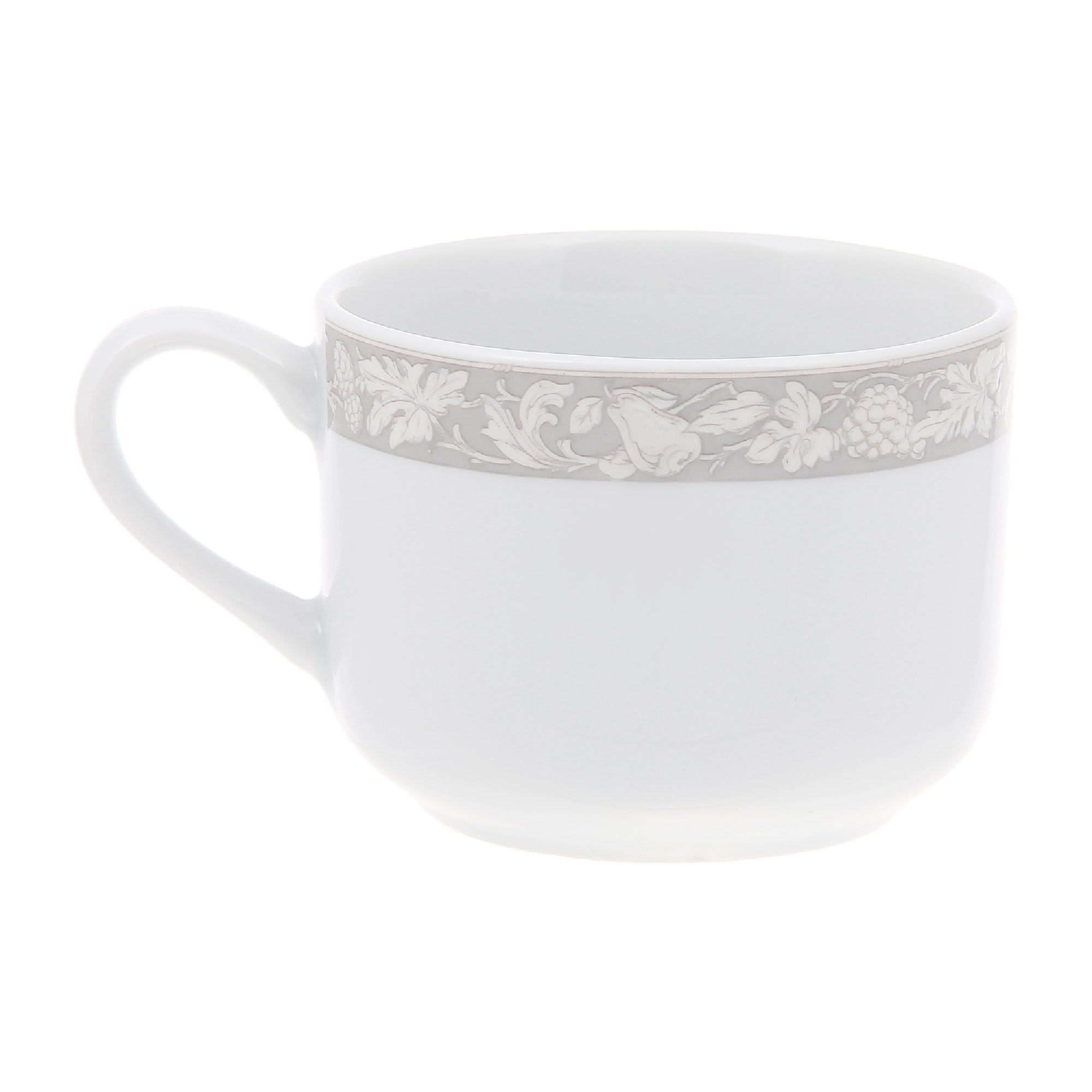 Чашка чайная Porcelaine du reussy sancerre 250мл декор solene