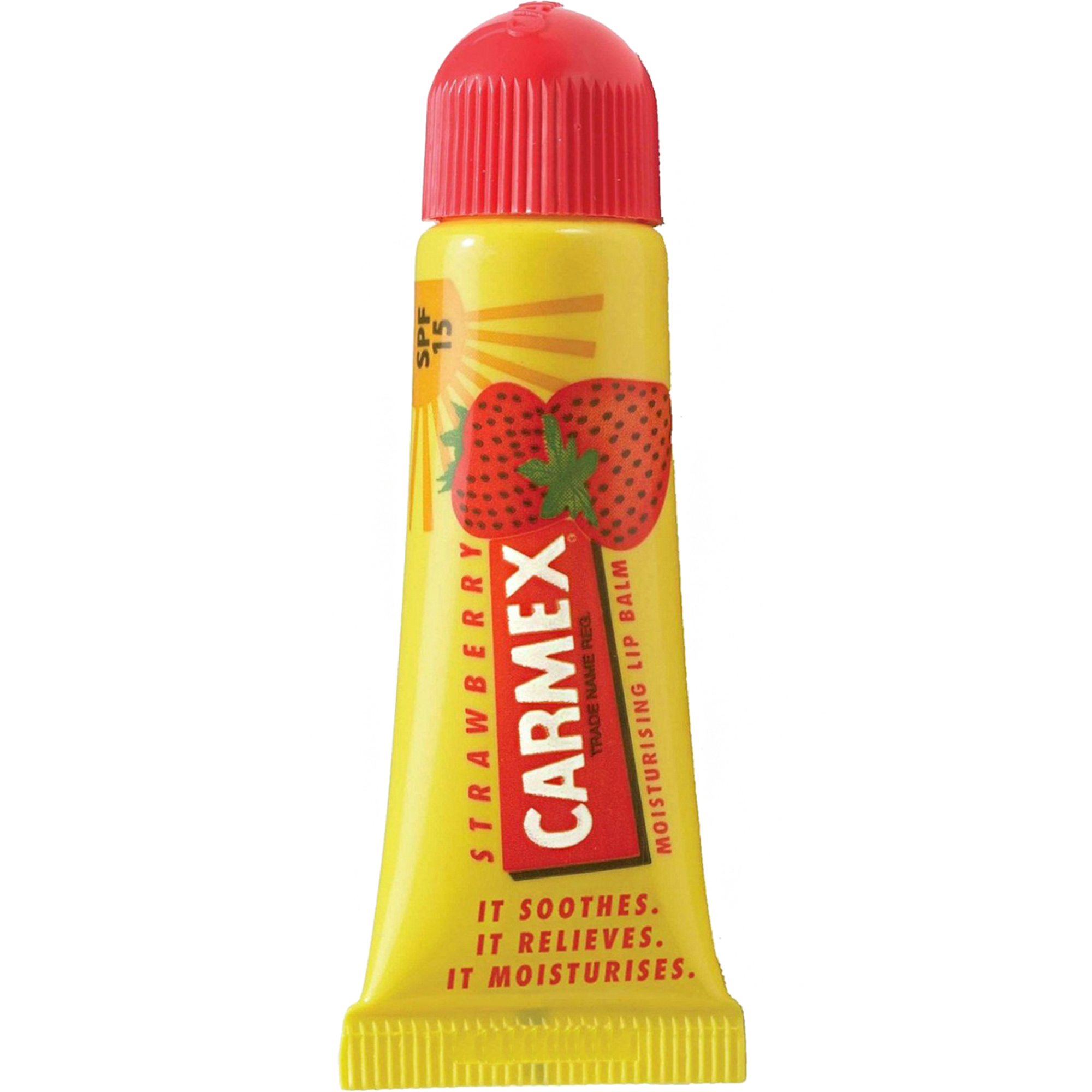 

Бальзам для губ Carmex Клубника с SPF15 туба 10 г