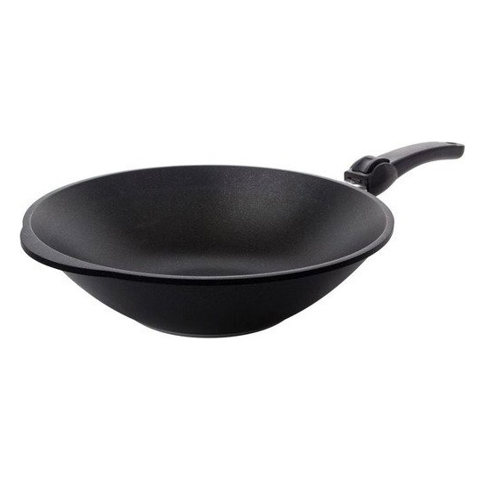 фото Сковорода-вок amt frying pans titan со съёмной ручкой 3 л