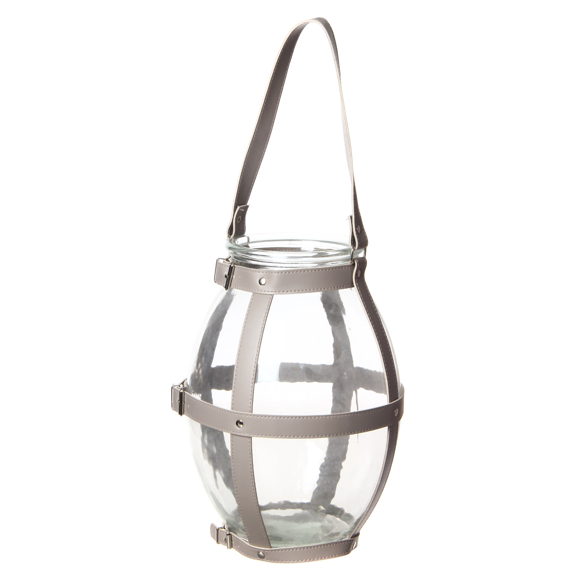 

Фонарь декоративный c ремнем Hakbijl glass hurricane 26 см