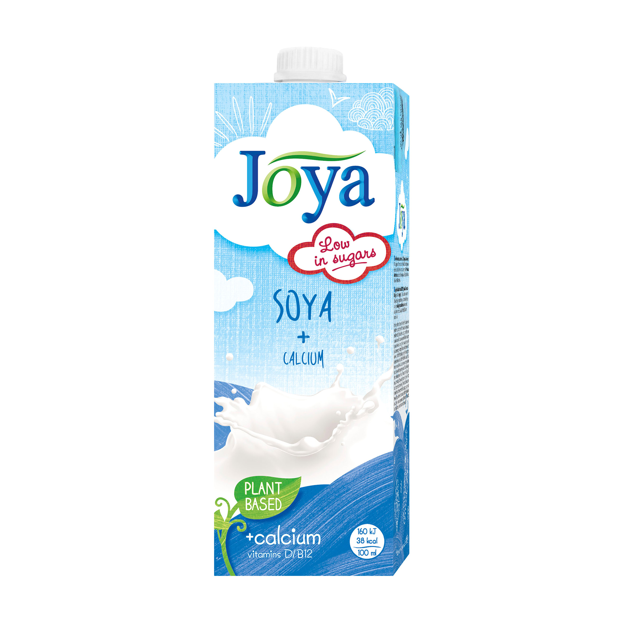 Напиток Joya Soya Natural+Calcium соевый ультрапастеризованный 1,8% 1 л