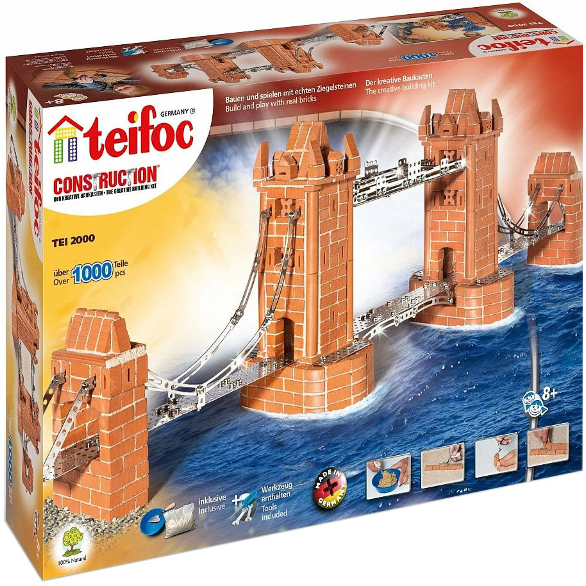 фото Игровой набор teifoc башенный мост tei 2000