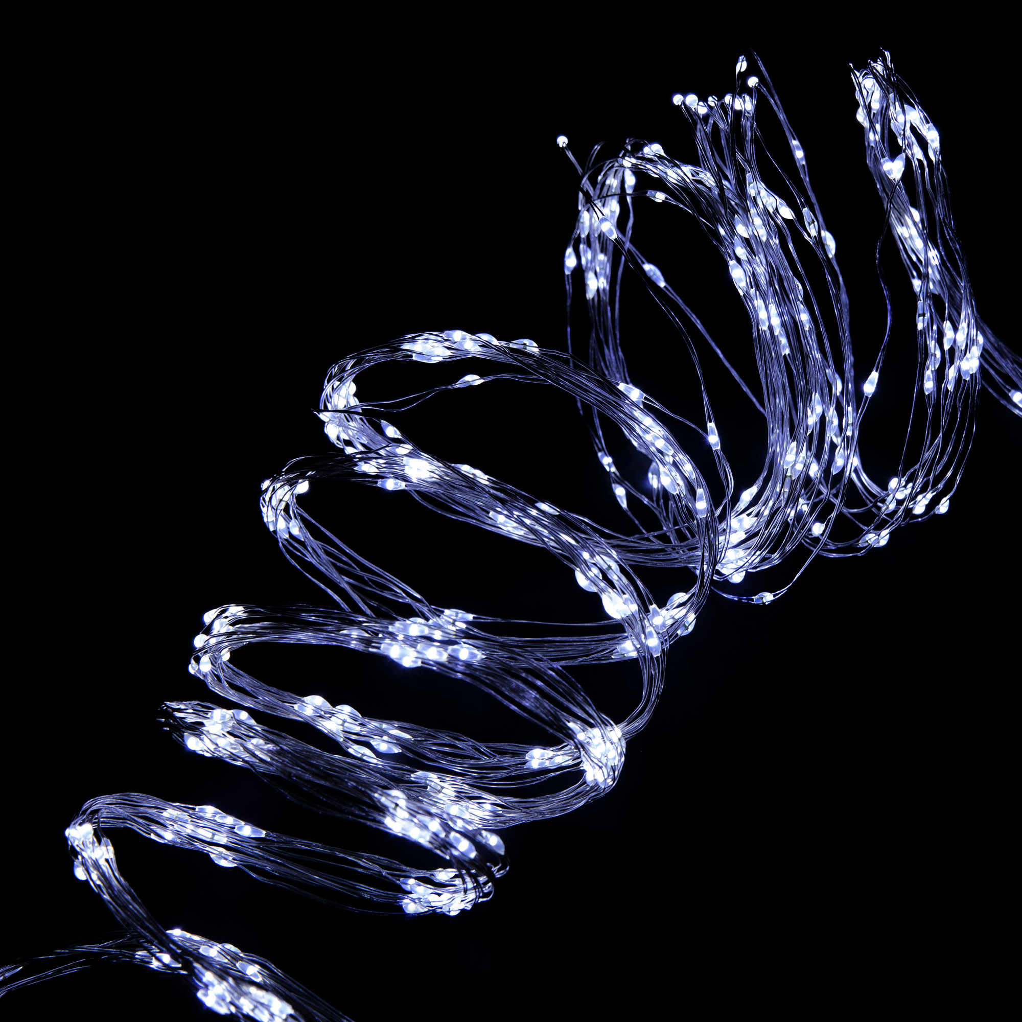 Электрогирлянда Best Technology 720 led холодный белый со стартовым шнуром, цвет серебряный - фото 2