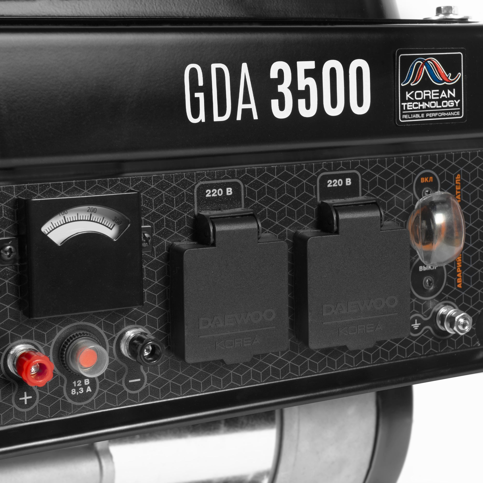 фото Генератор бензиновый daewoo gda3500