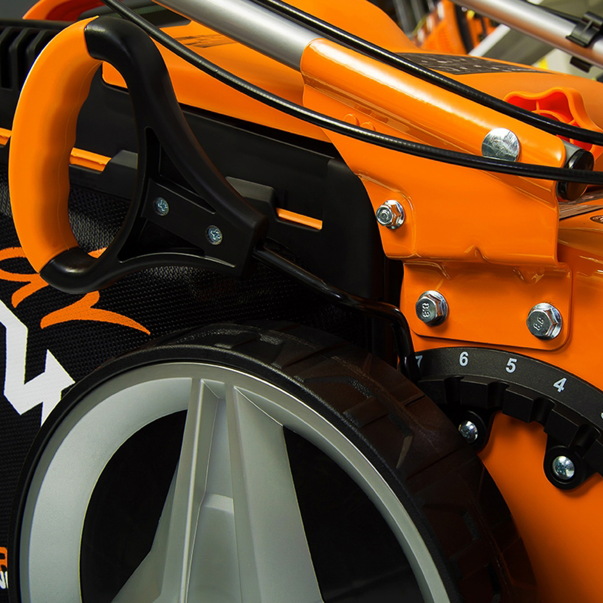 Газонокосилка Daewoo DLM 5100SR, цвет оранжевый DLM5100SR - фото 7