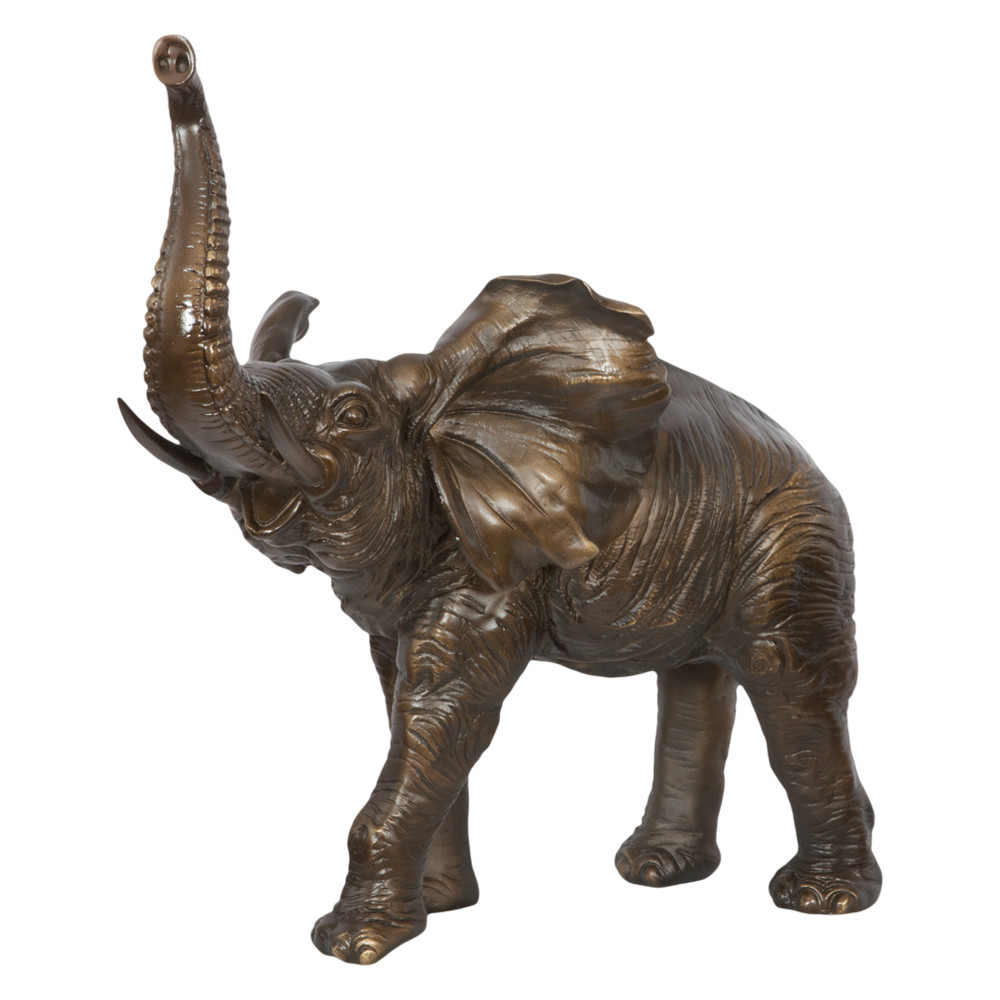 фото Скульптура bogacho слон индийский "бронзовый" , б