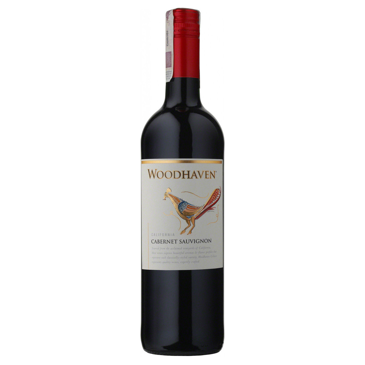 

Вино красное полусухое Delicato "Woodhaven" Cabernet Sauvignon 0,75 л, Рубиновый