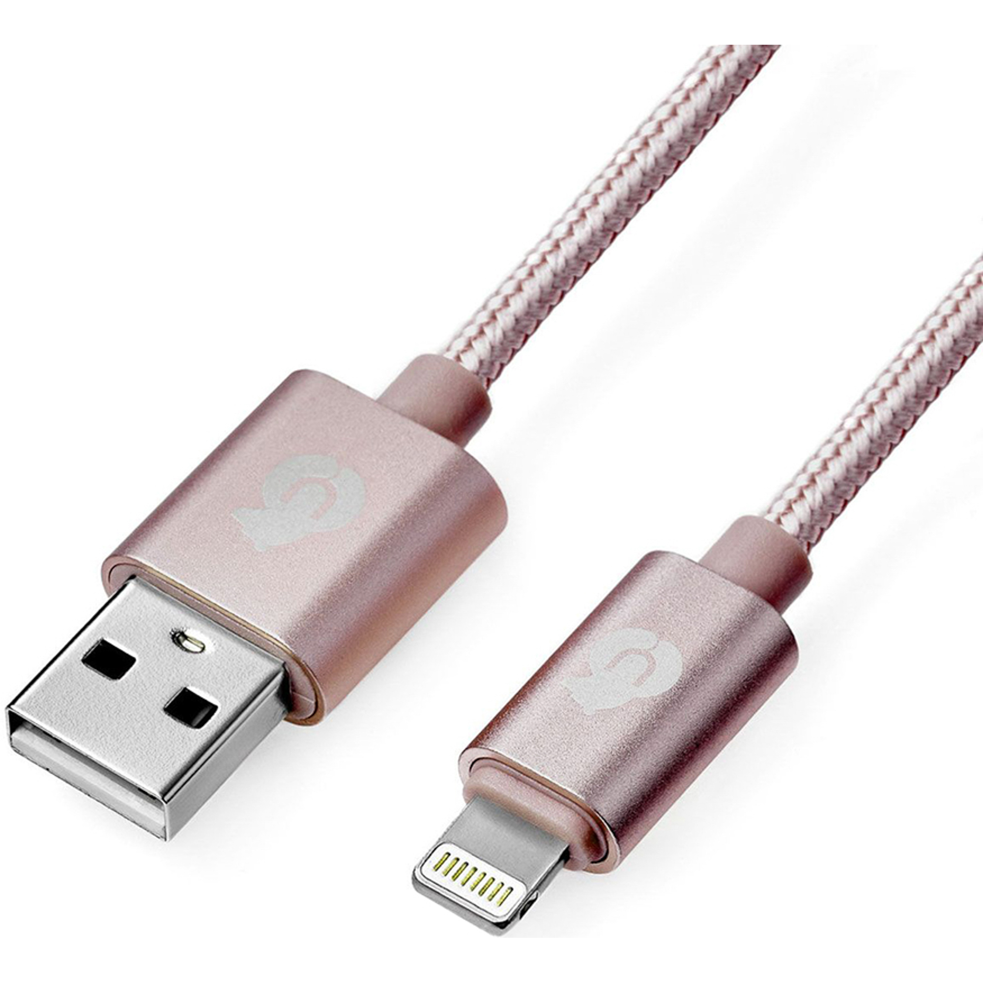 фото Кабель ubear lightning-usb dc01rg01-i5 rose gold