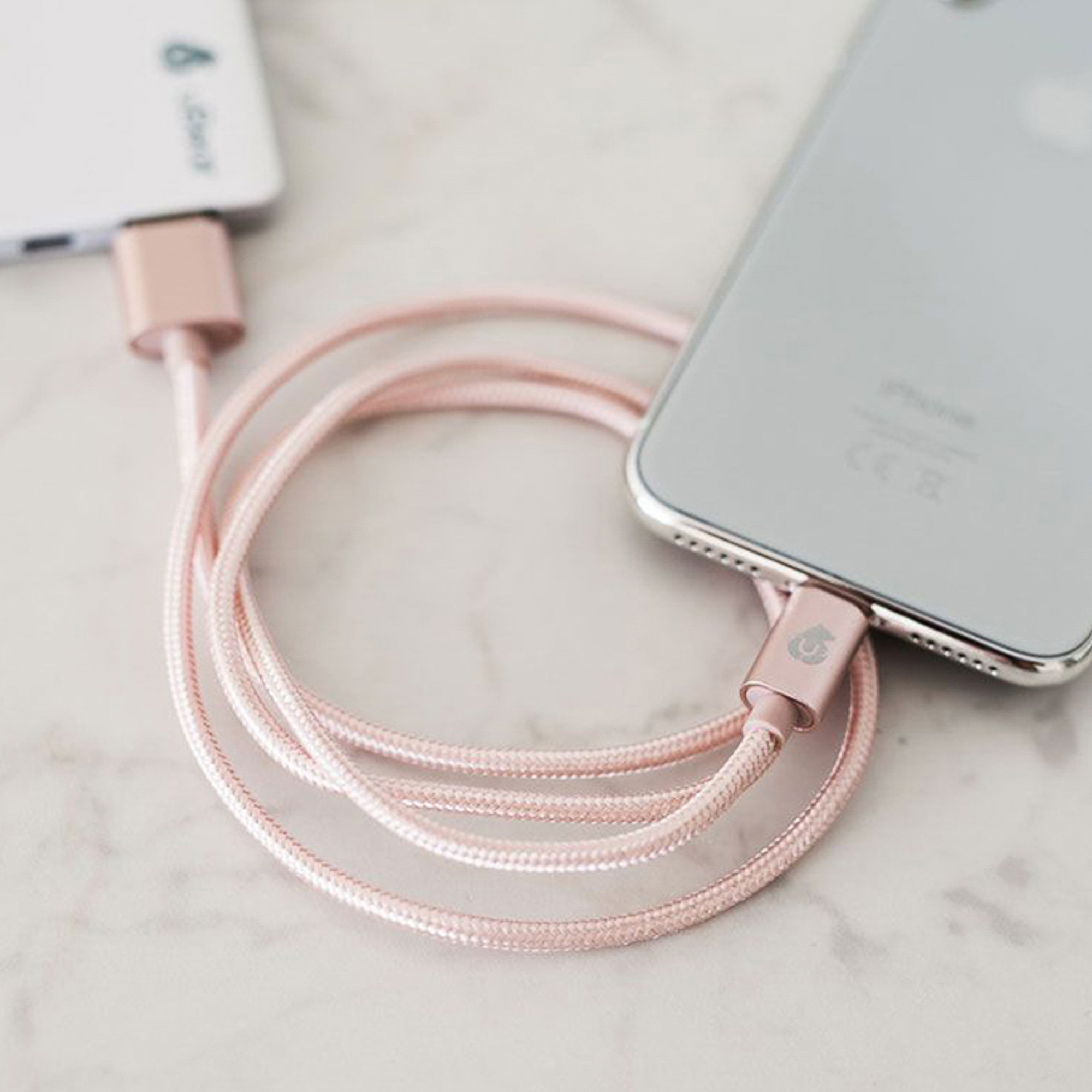 фото Кабель ubear lightning-usb dc01rg01-i5 rose gold