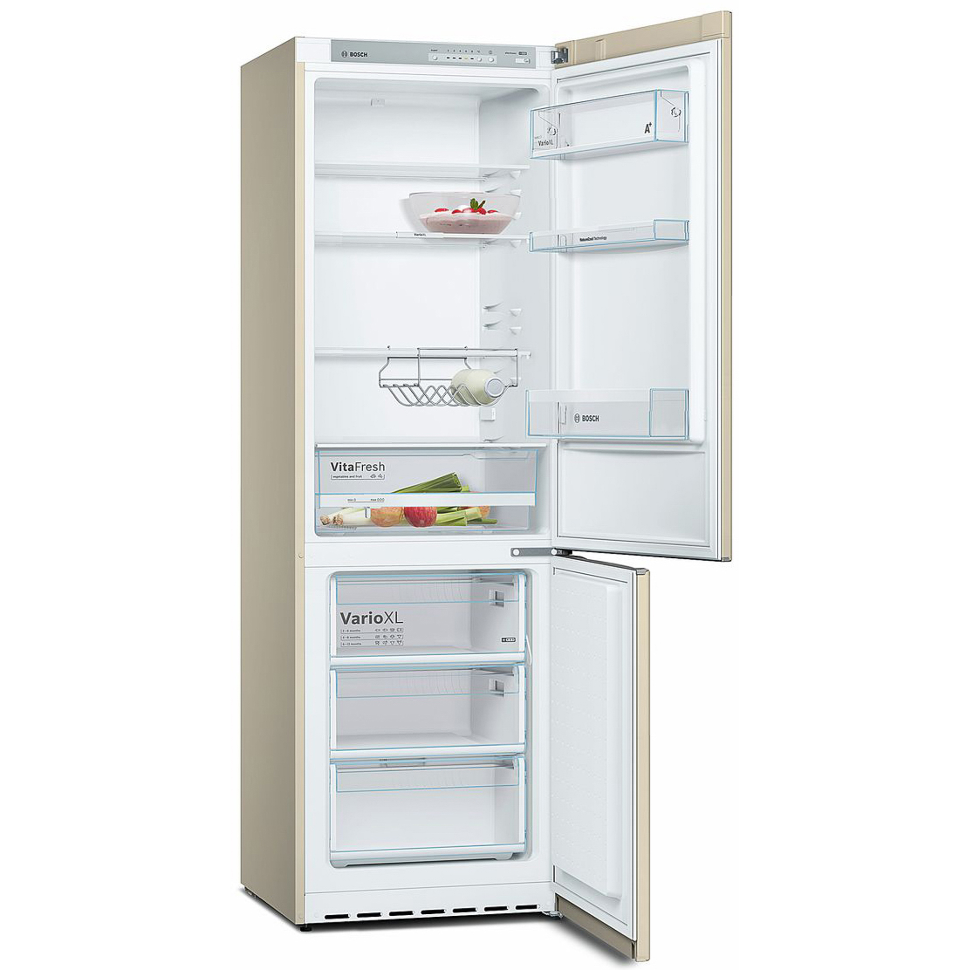 Холодильник BOSCH KGV36XK2AR бежевый