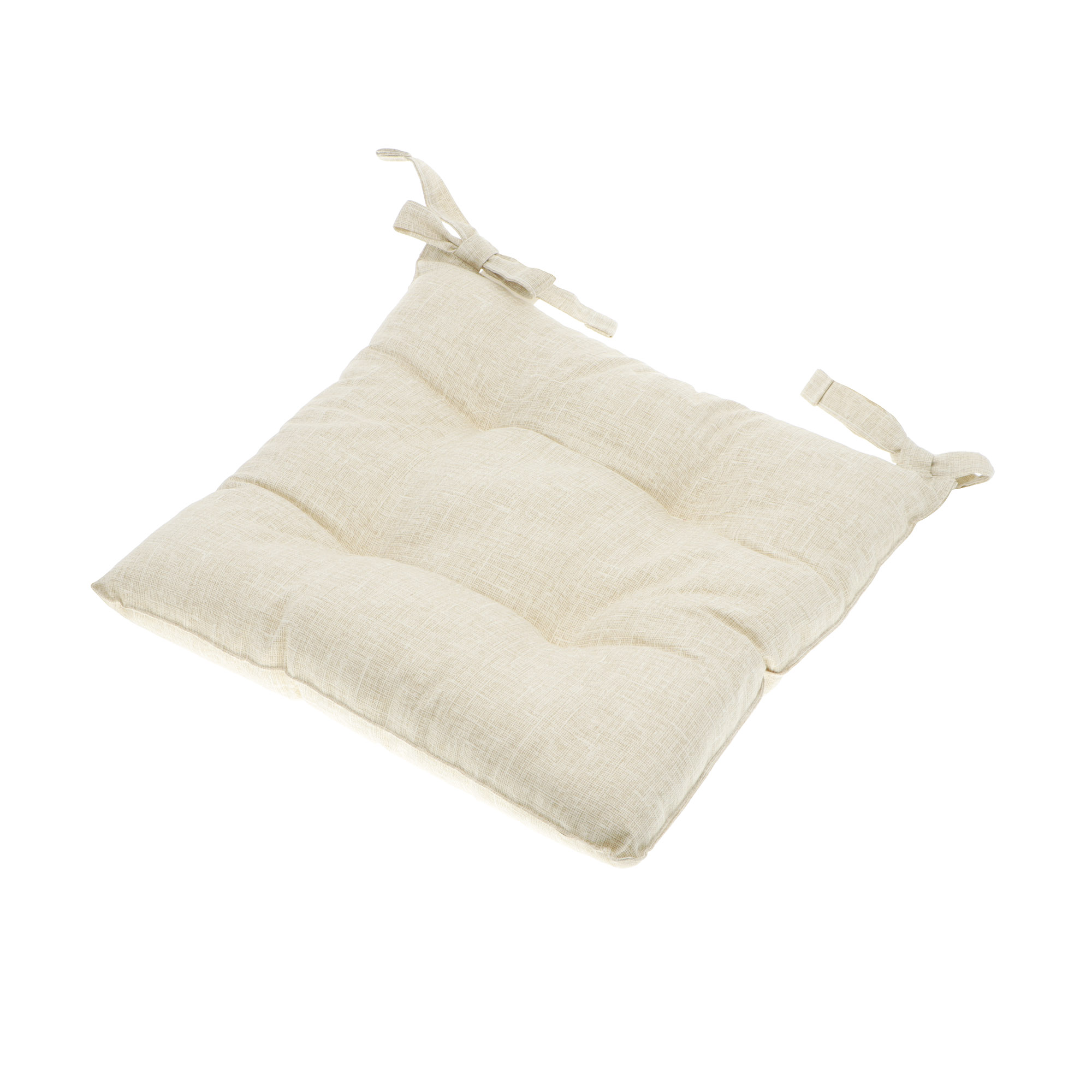 Подушка для стула Morbiflex casa бежевая 40х40 см