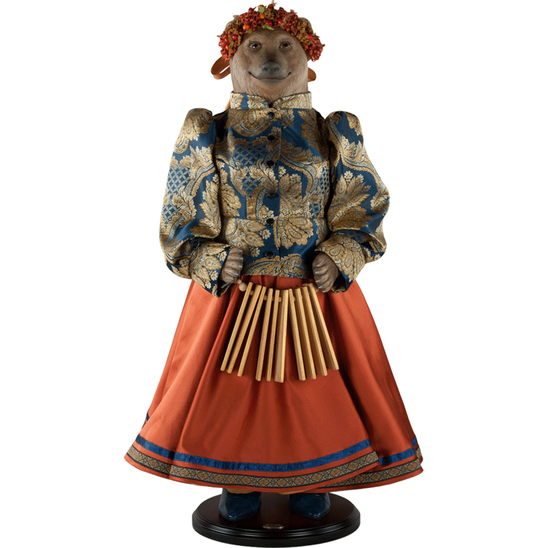 фото Медведица надежда васильевна - коллекционная кукла bogacho