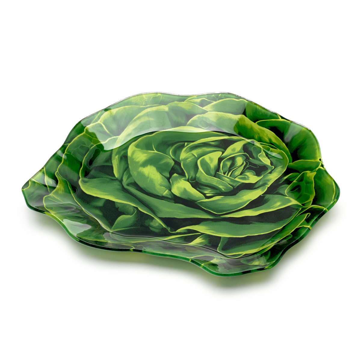 фото Блюдо сервировочное walmer lettuce 20 х 24 см