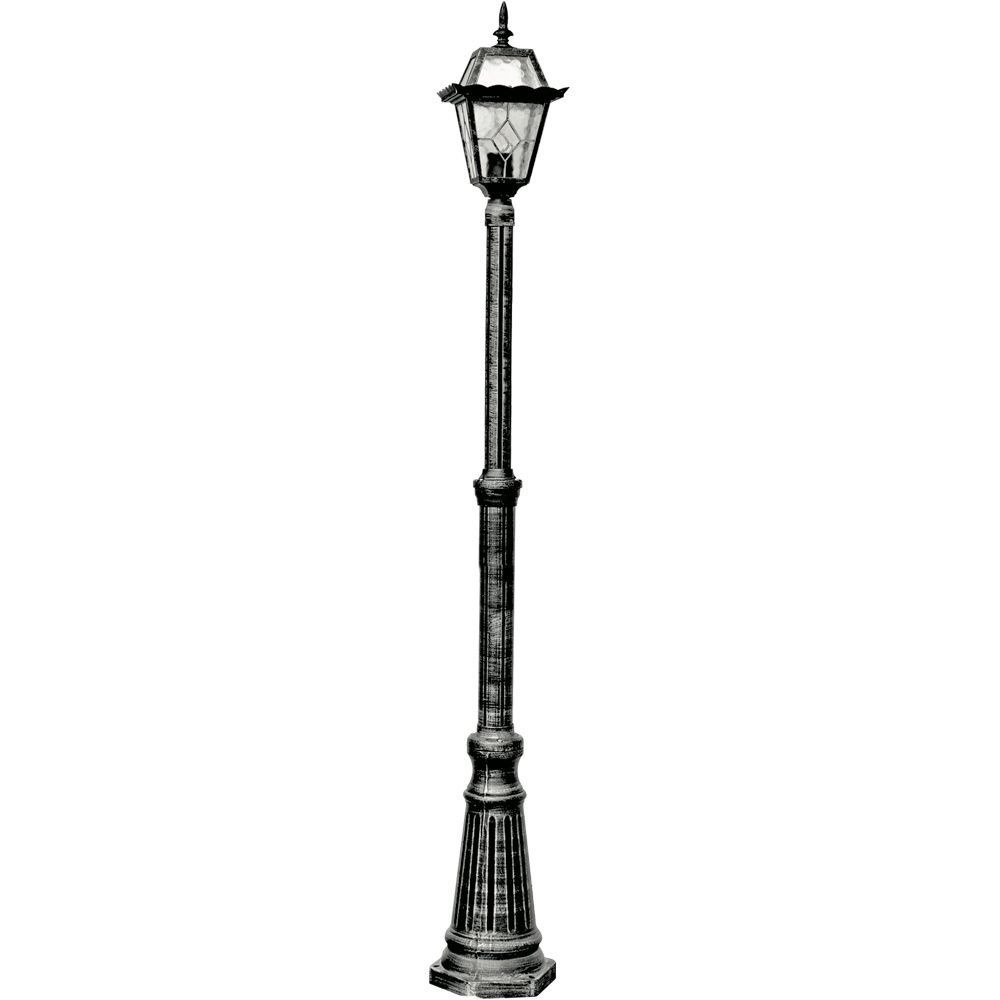 Садово-парковый светильник Arte Lamp Paris A1357PA-1BS, цвет черный - фото 1