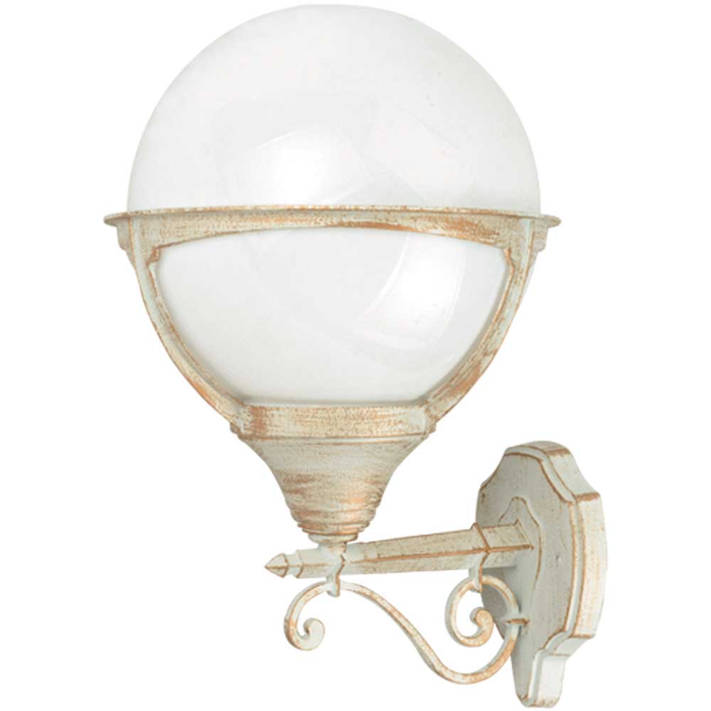 Светильник уличный Arte Lamp A1491AL-1WG, цвет белый - фото 1