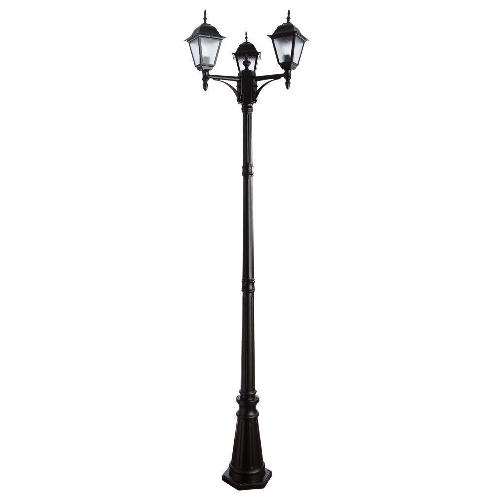 фото Садово-парковый светильник arte lamp bremen a1017pa-3bk