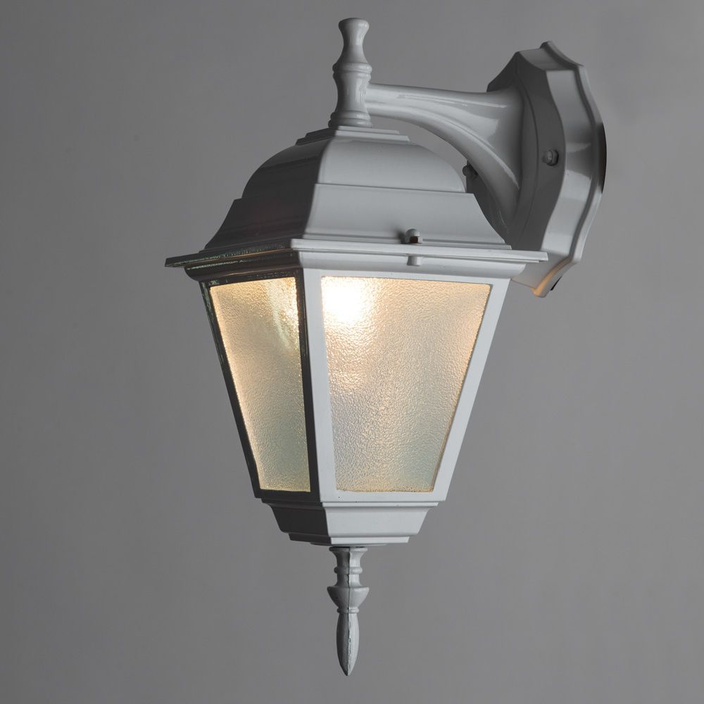 Уличный настенный светильник Arte Lamp Bremen A1012AL-1WH, цвет белый - фото 4