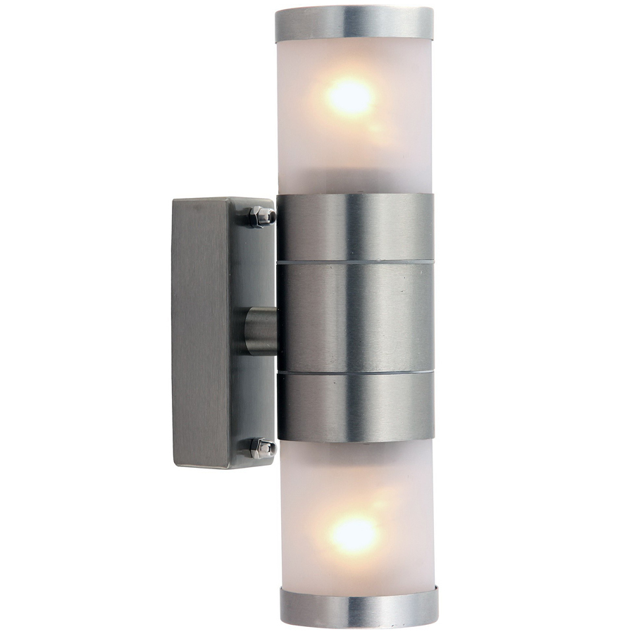 Светильник уличный Artelamp A3201AL-2SS, цвет матовое серебро - фото 1