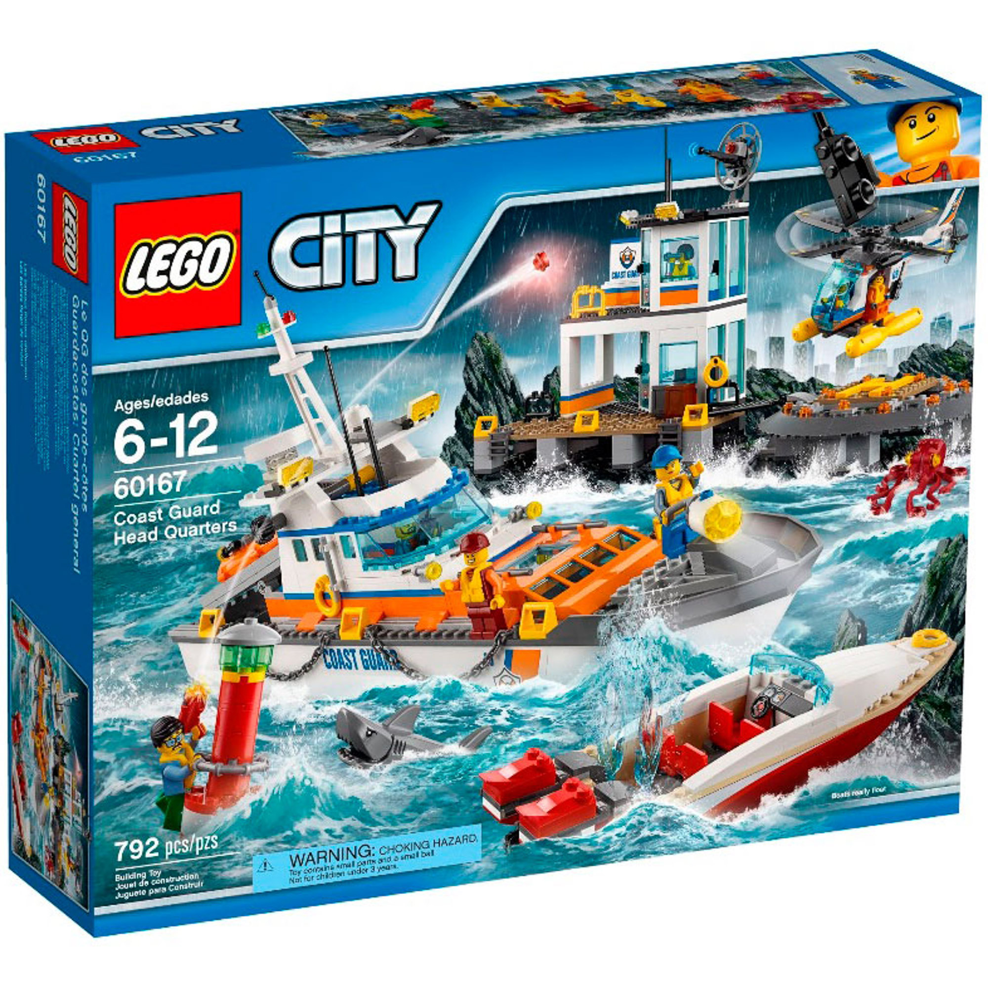 

Конструктор LEGO City Штаб береговой охраны