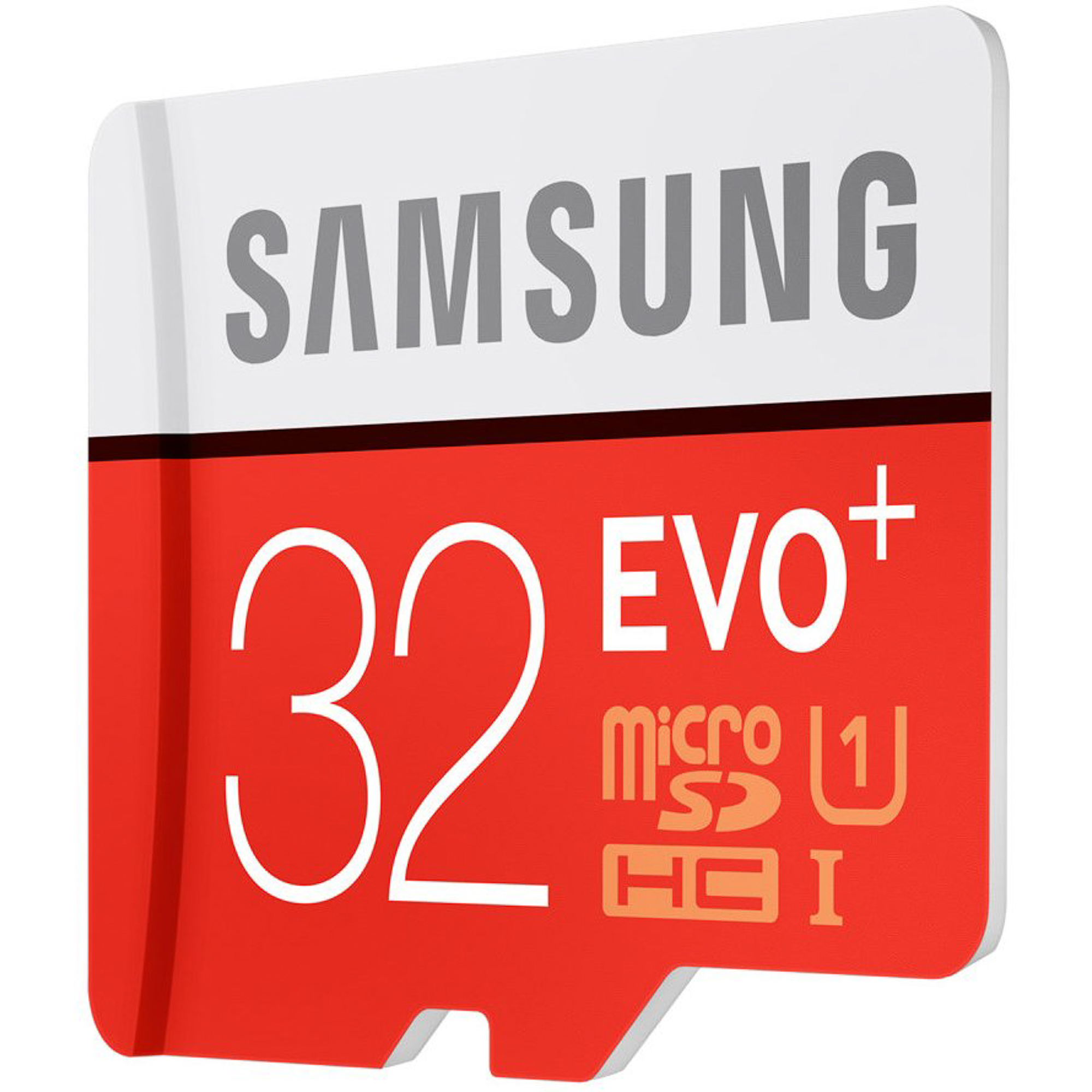Карта памяти Samsung EVO Plus MicroSD MB-MC32DA/RU, цвет красный MB-MC32DA/RU - фото 3