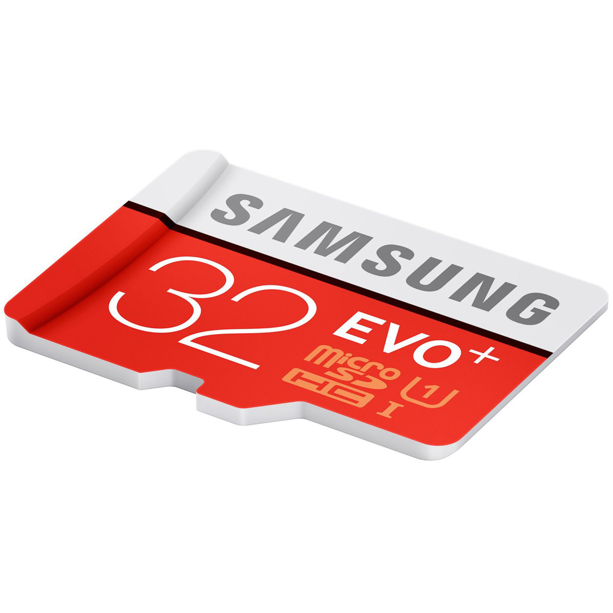 Карта памяти Samsung EVO Plus MicroSD MB-MC32DA/RU, цвет красный MB-MC32DA/RU - фото 4