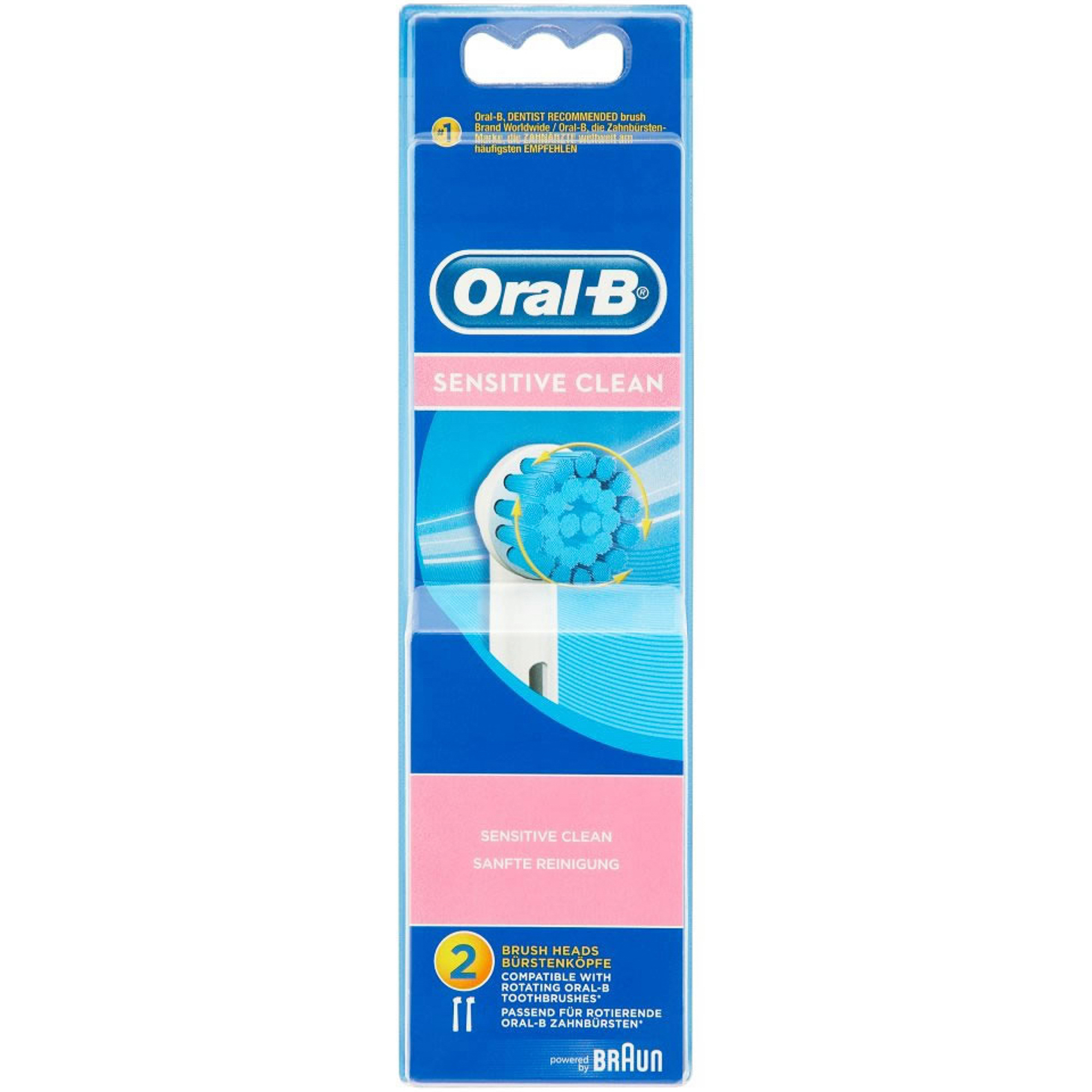 Насадка для зубных щеток Braun Oral-B Sensitive EBS 17, цвет белый - фото 3