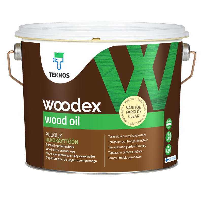 Масло для дерева Teknos Woodex Wood PM3 3/2,7 л