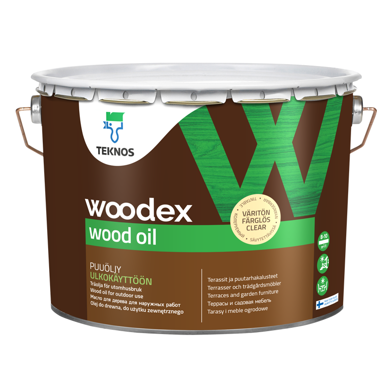 Масло для дерева Teknos Woodex Wood PM3 10/9 л