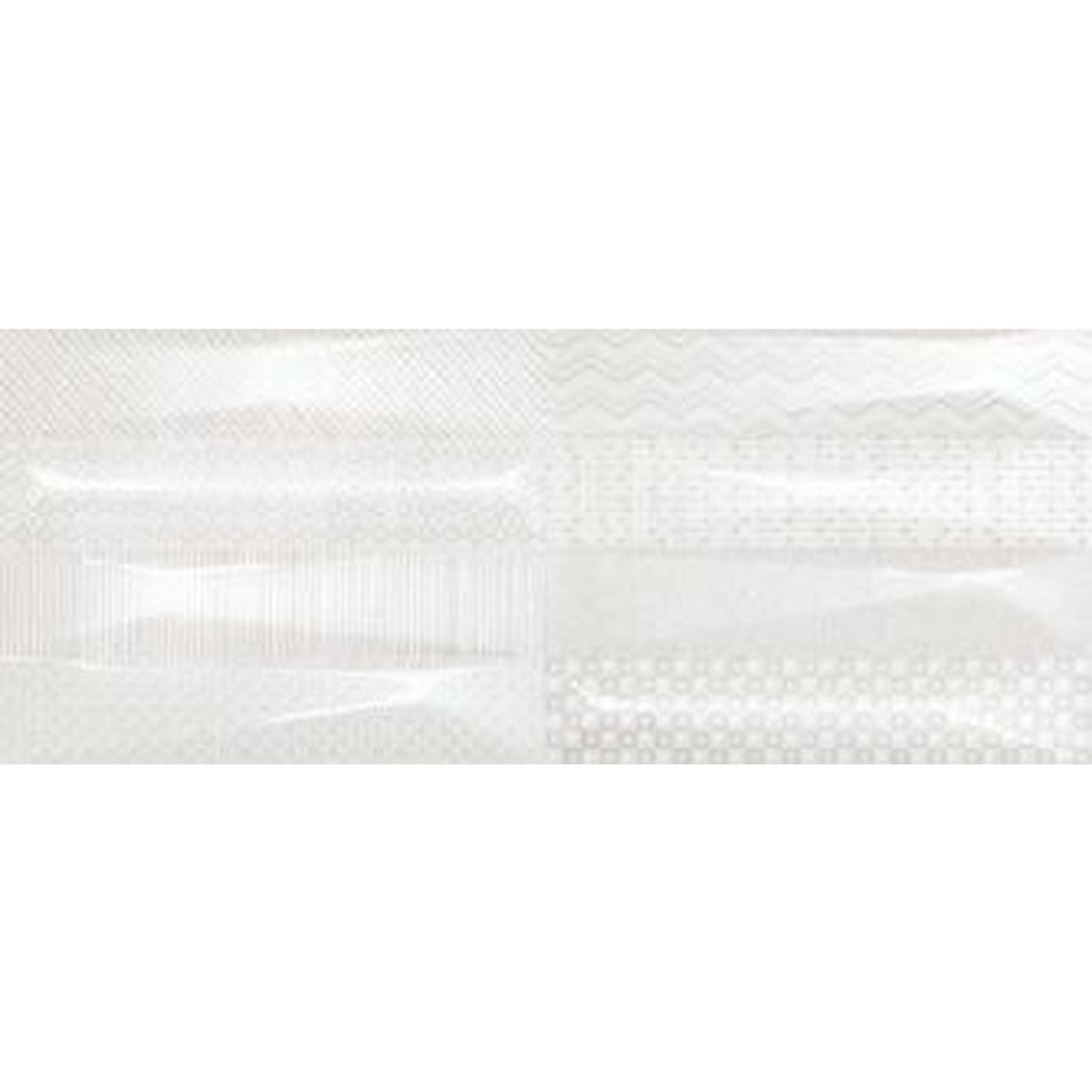 фото Декор ibero ceramica intuition decor evoke white 20x50 см