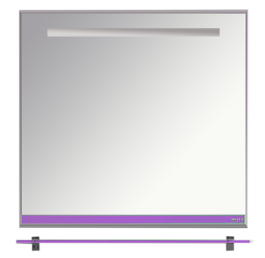 фото Зеркало джулия 90 сиреневое мисти