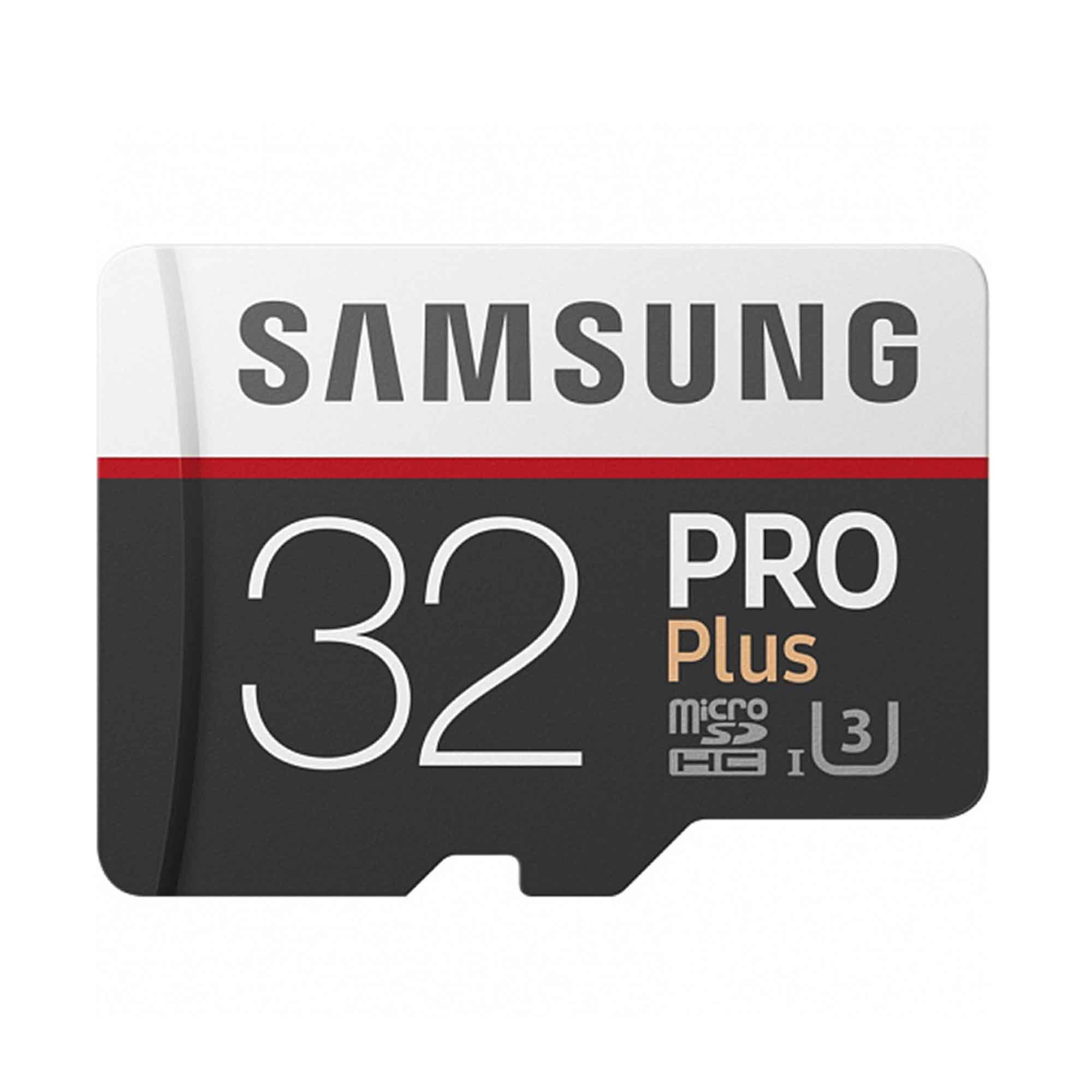 

Карта памяти Samsung PRO Plus MicroSDHC MB-MD32G, Черный