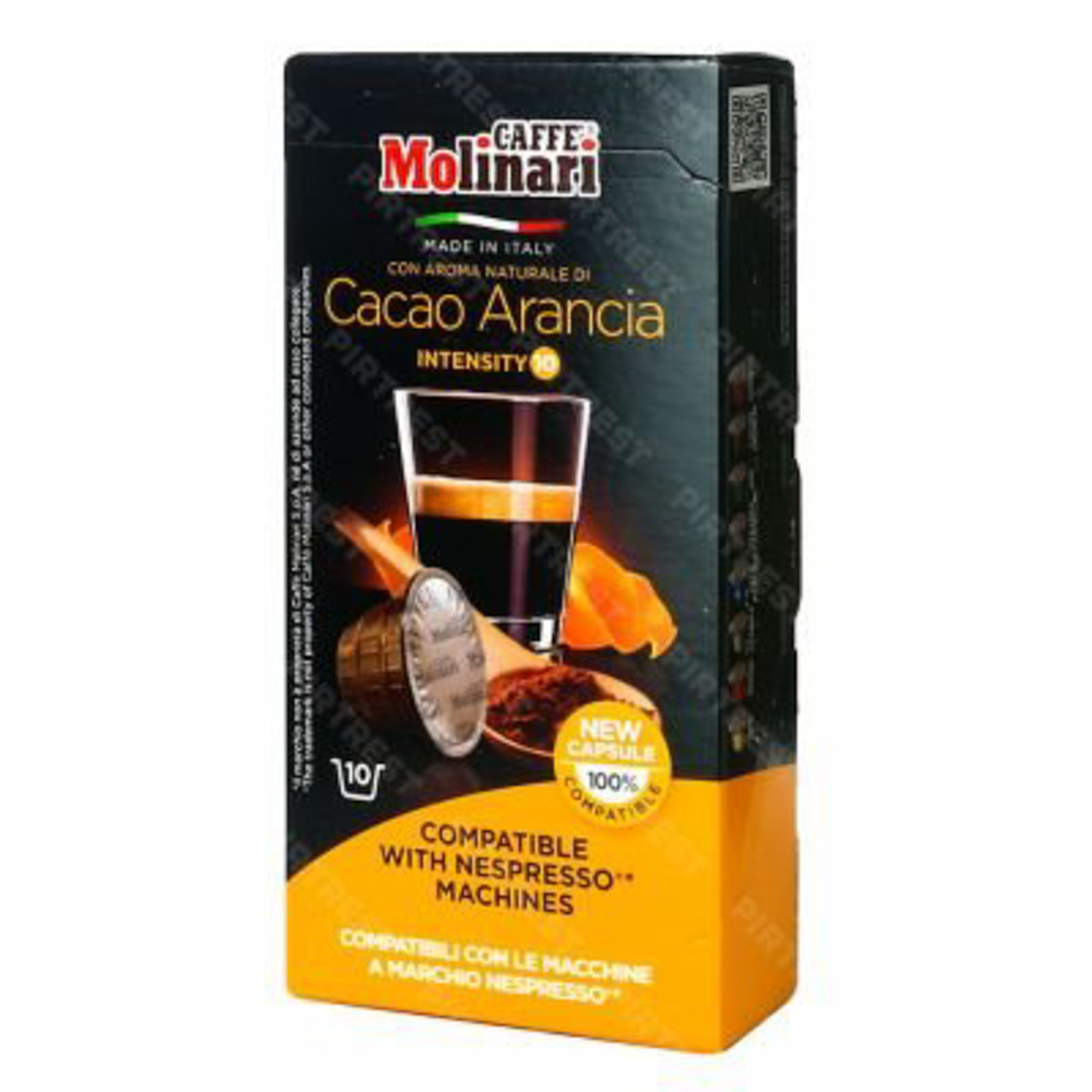 фото Кофе в капсулах molinari orange-chocolate 10 шт