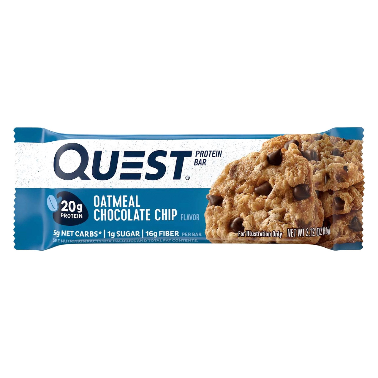 Батончик Quest Nutrition Овсяное печенье, шоколад 60 г
