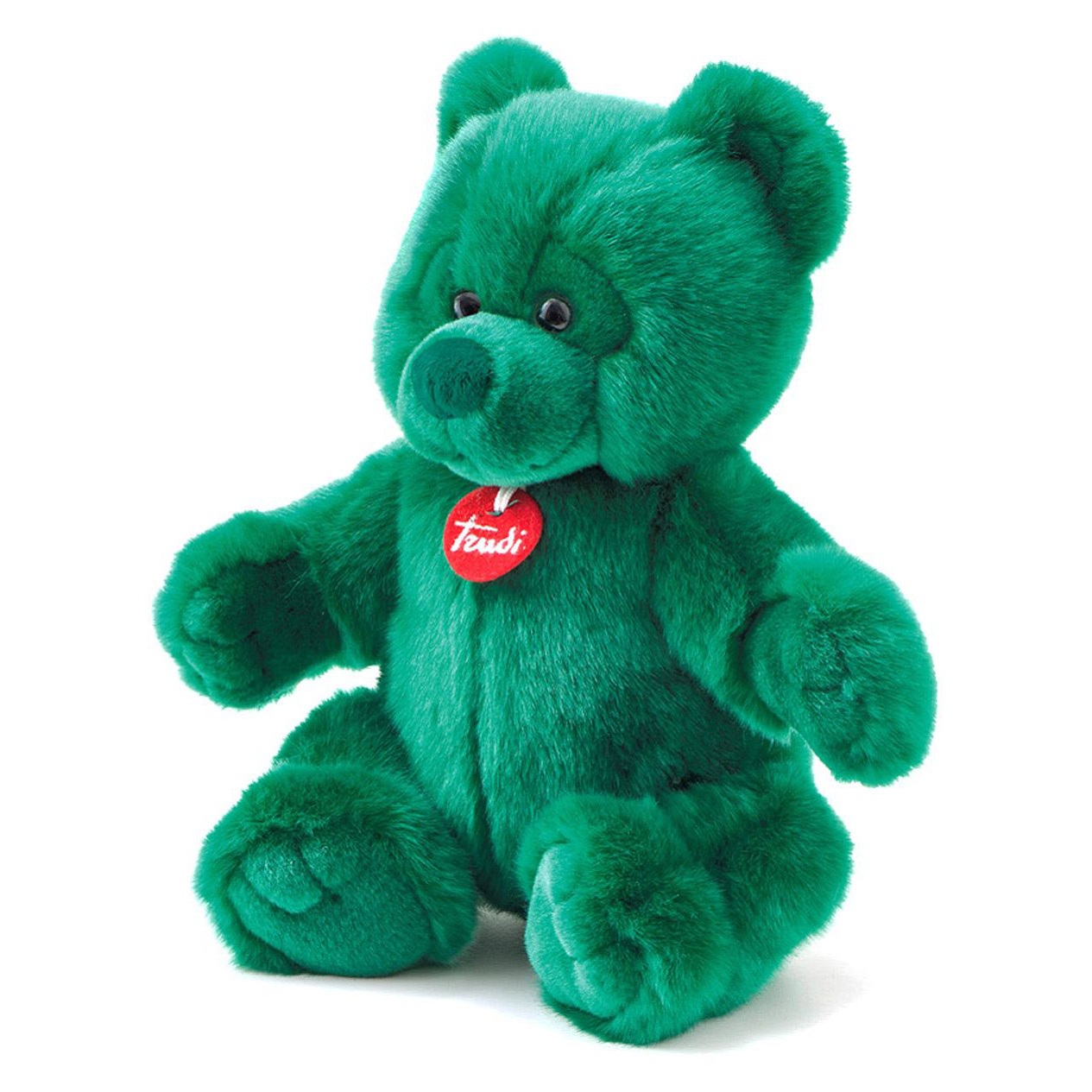 фото Мягкая игрушка trudi зеленый мишка 38 см