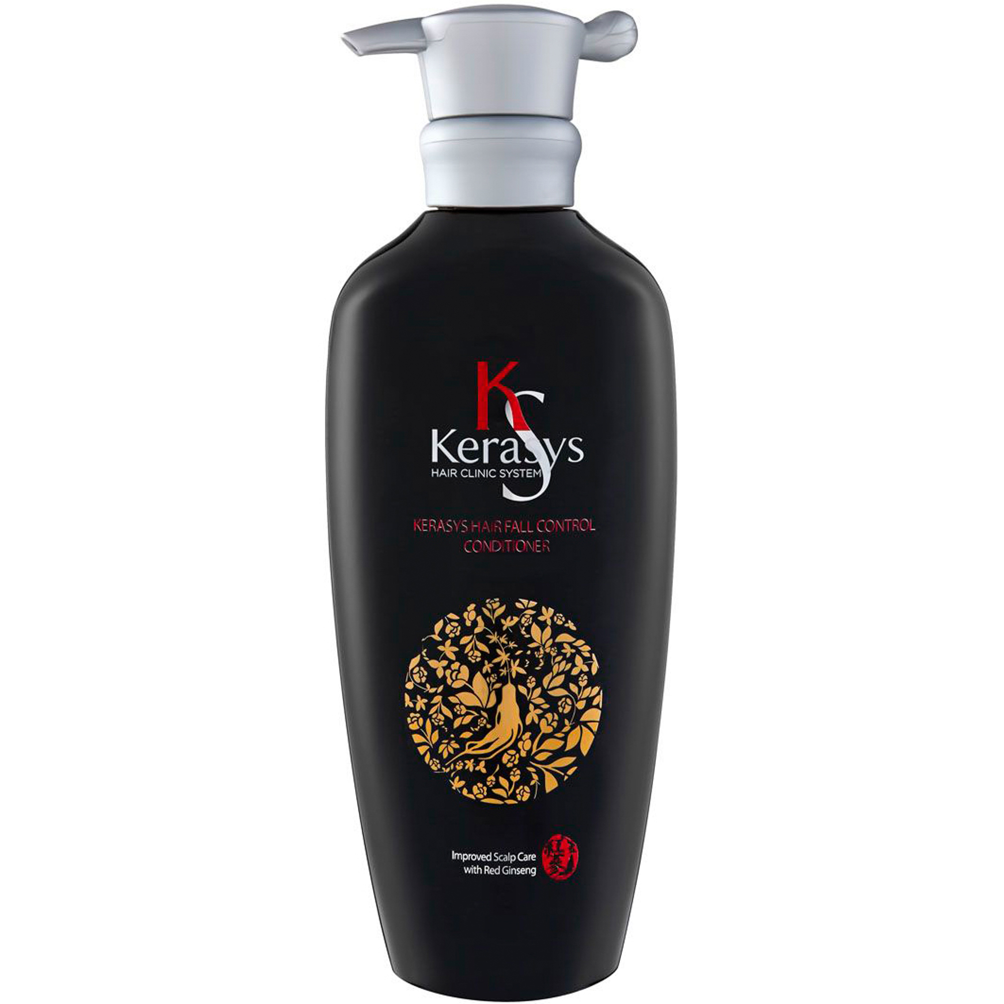 фото Кондиционер kerasys hair fall control conditioner для волос от выпадения волос с экстрактом корня красного женьшеня 400 мл