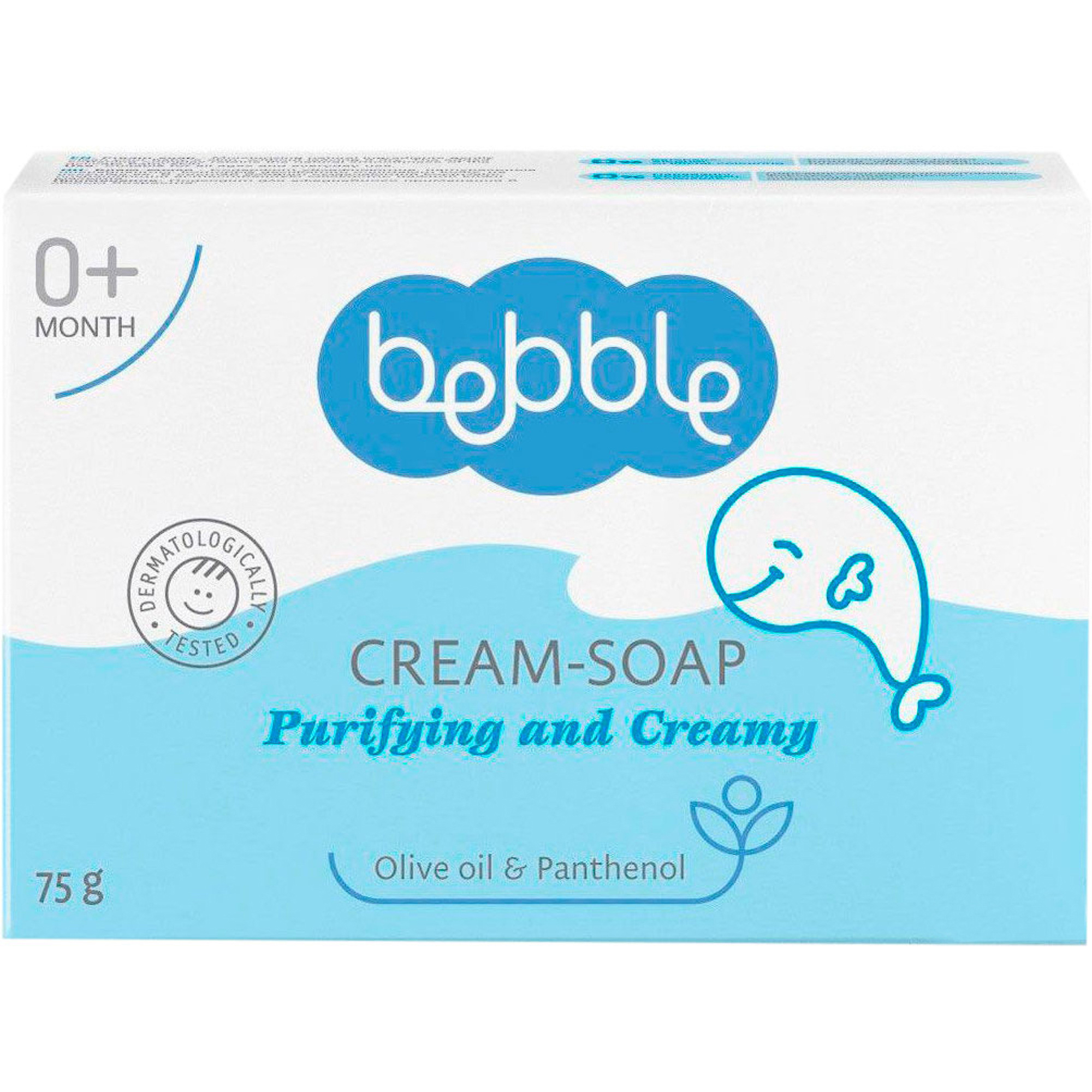 фото Детское крем-мыло bebble cream soap 75 г