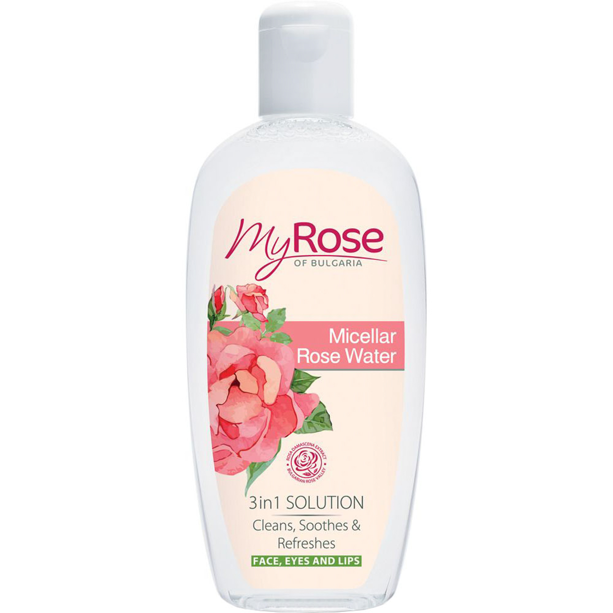 фото Мицеллярная вода my rose of bulgaria micellar rose water 220 мл