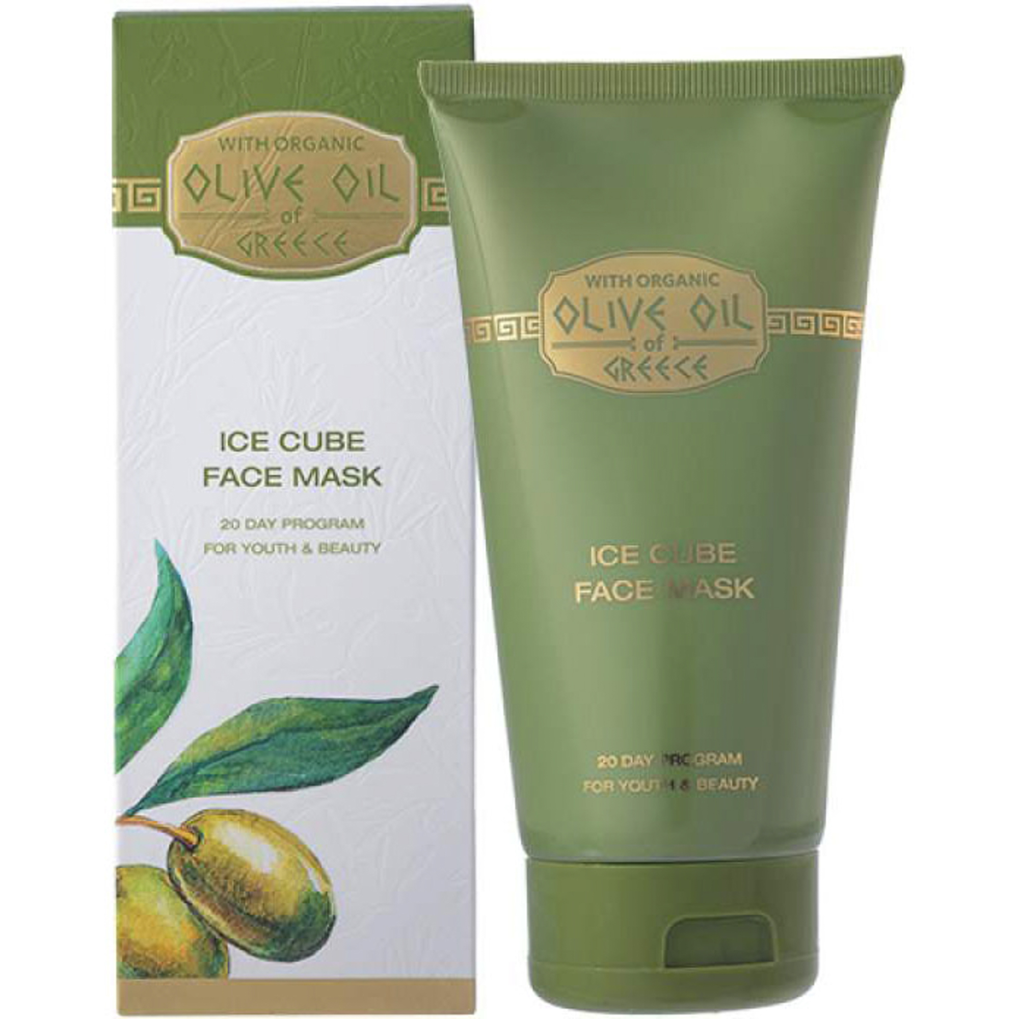 

Маска для лица Olive Oil of Greece Ледяная 20-дневная программа для молодости и красоты 150 мл