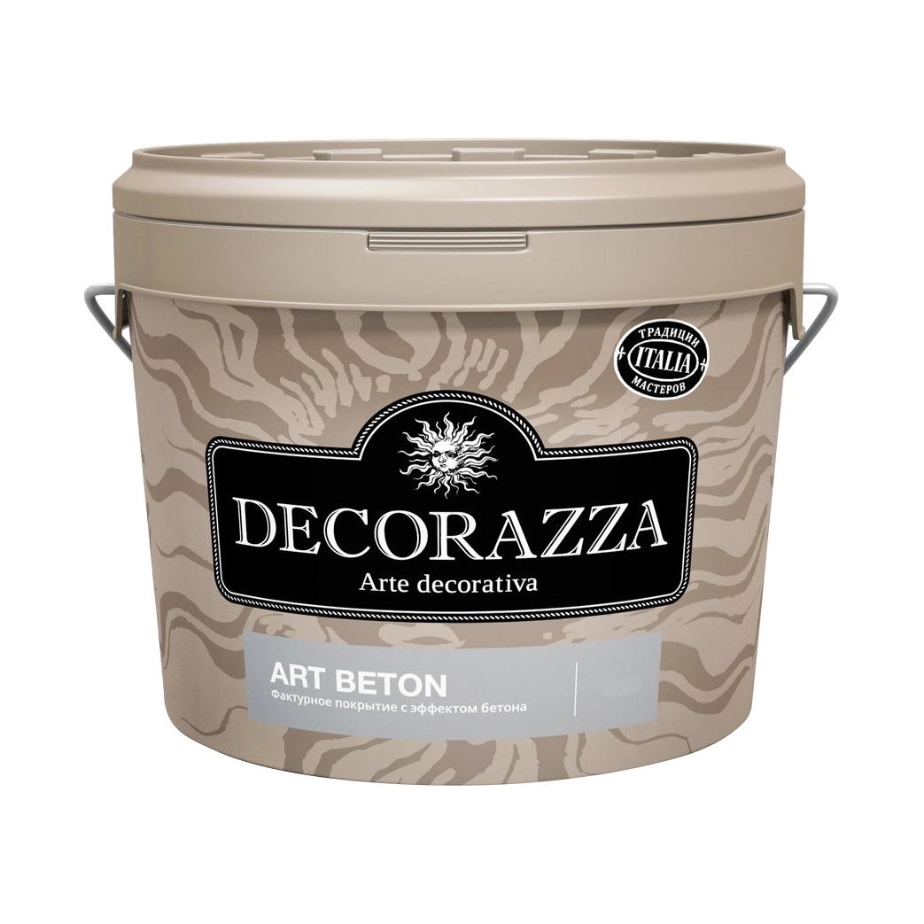 

Декоративное покрытие Decorazza Art Beton серая 4 кг, Серый