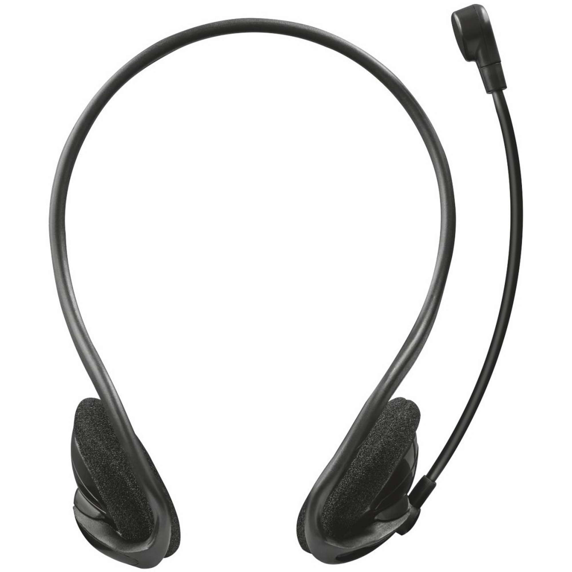 фото Наушники trust conto chat headset for pc&laptop black