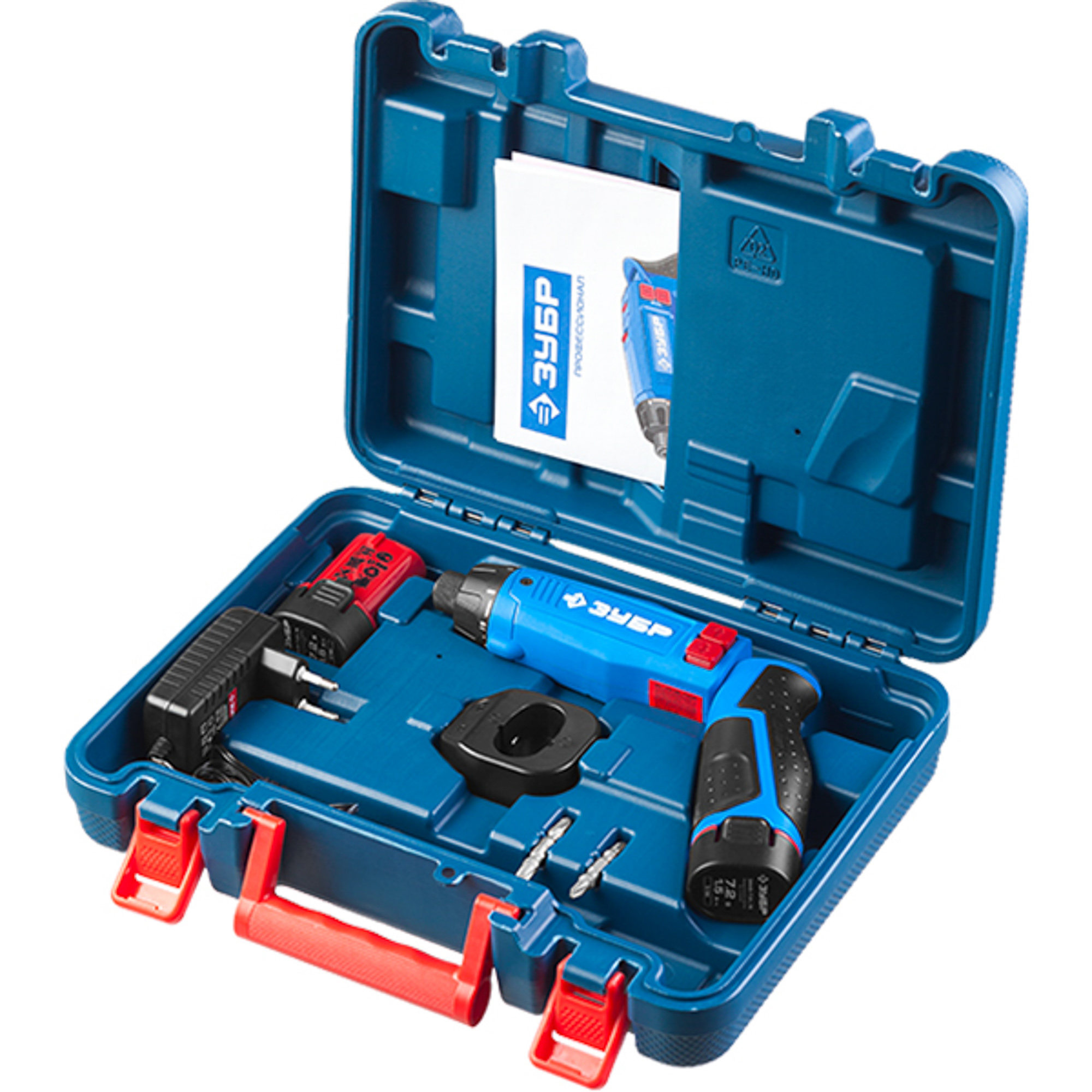 Отвертка аккумуляторная Зубр ЗО-72-ЛИ КН