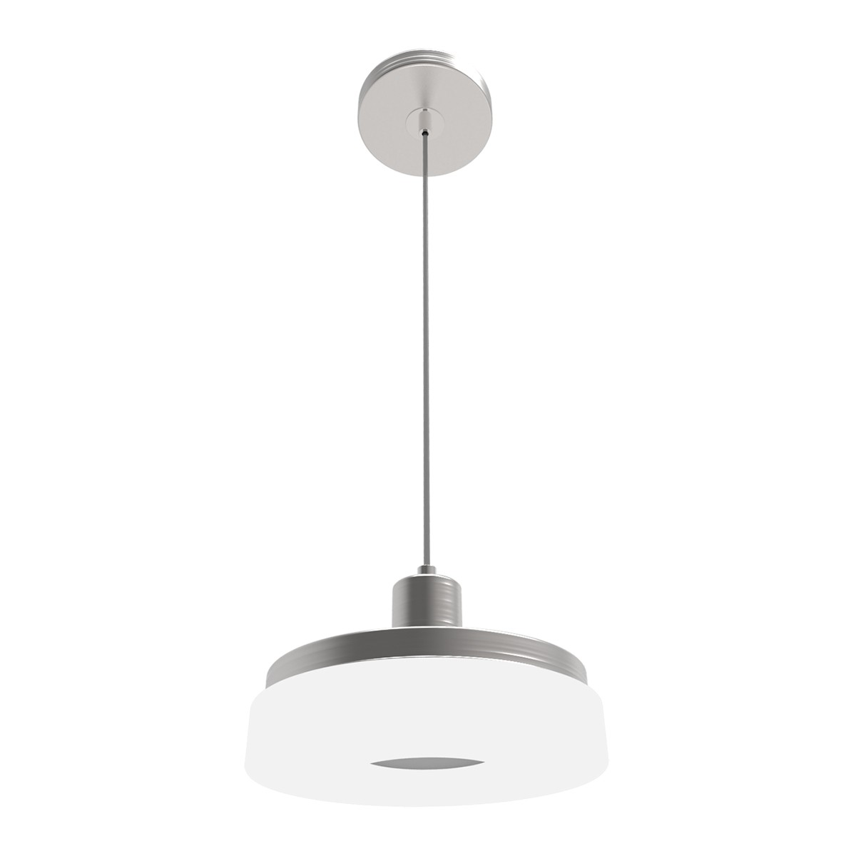 фото Светильник подвесной id lamp frittelle 107/1-ledwhitechrome